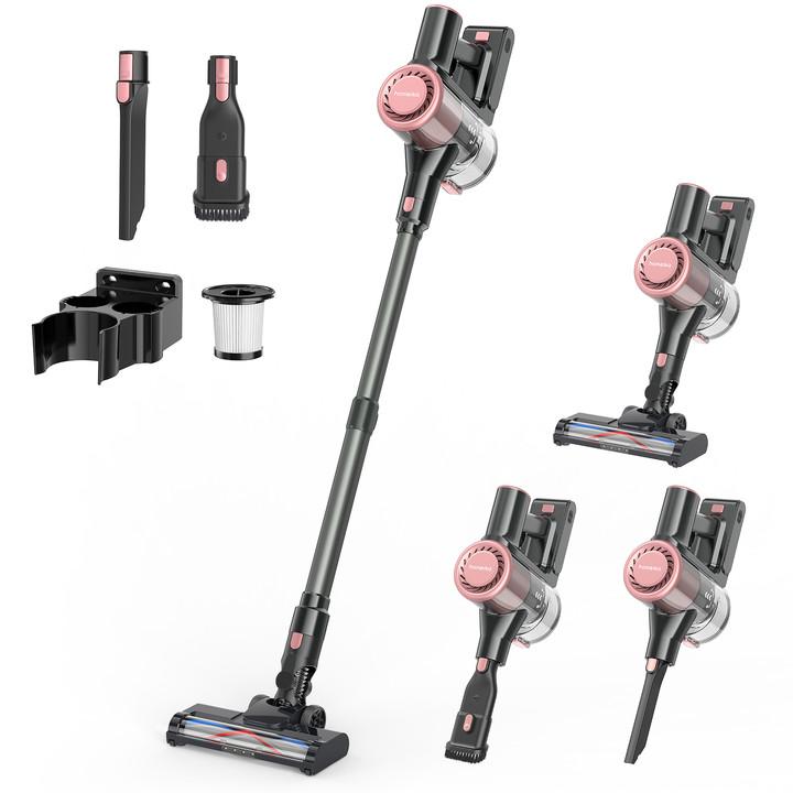 Cordless Vacuum Cleaner--H320, 28Kpa Powerful Suction, 380W Powerful Brushless Motor, 8-in-1 Lightweight Handheld Vacuum Cleaner