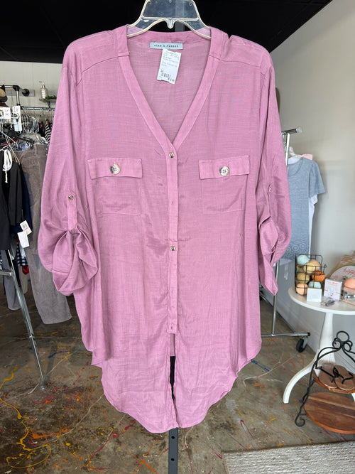 Alex & Parker Plus Tops Size 2X Blouse