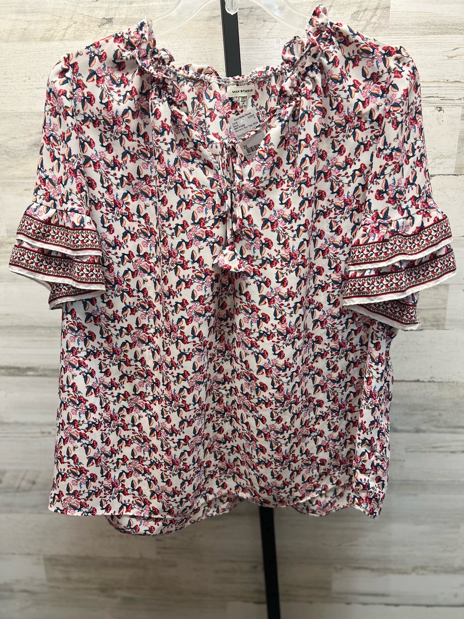 MAX STUDIO Plus Tops Size 2X Blouse