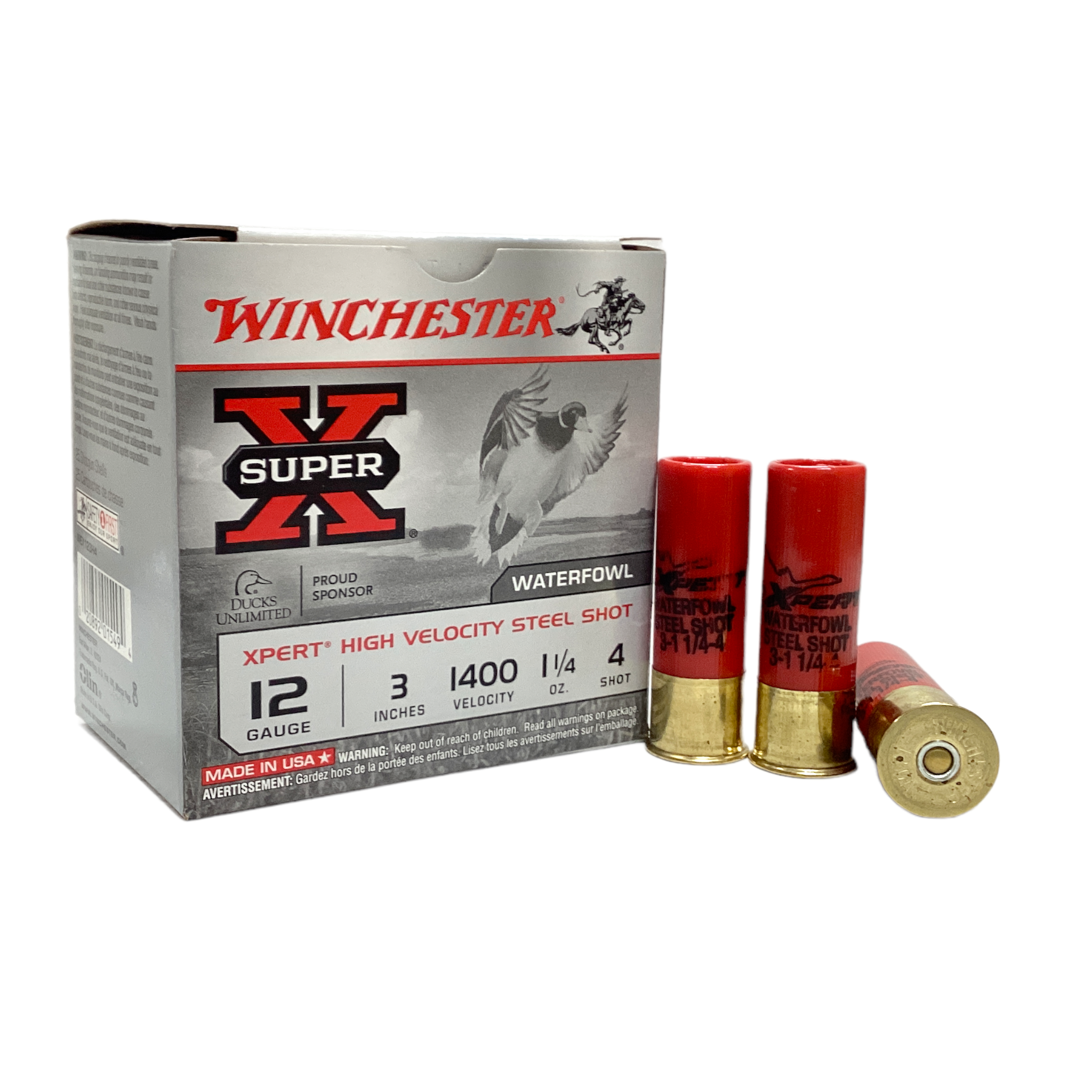 Winchester 12 gauge 3" 4 STEEL