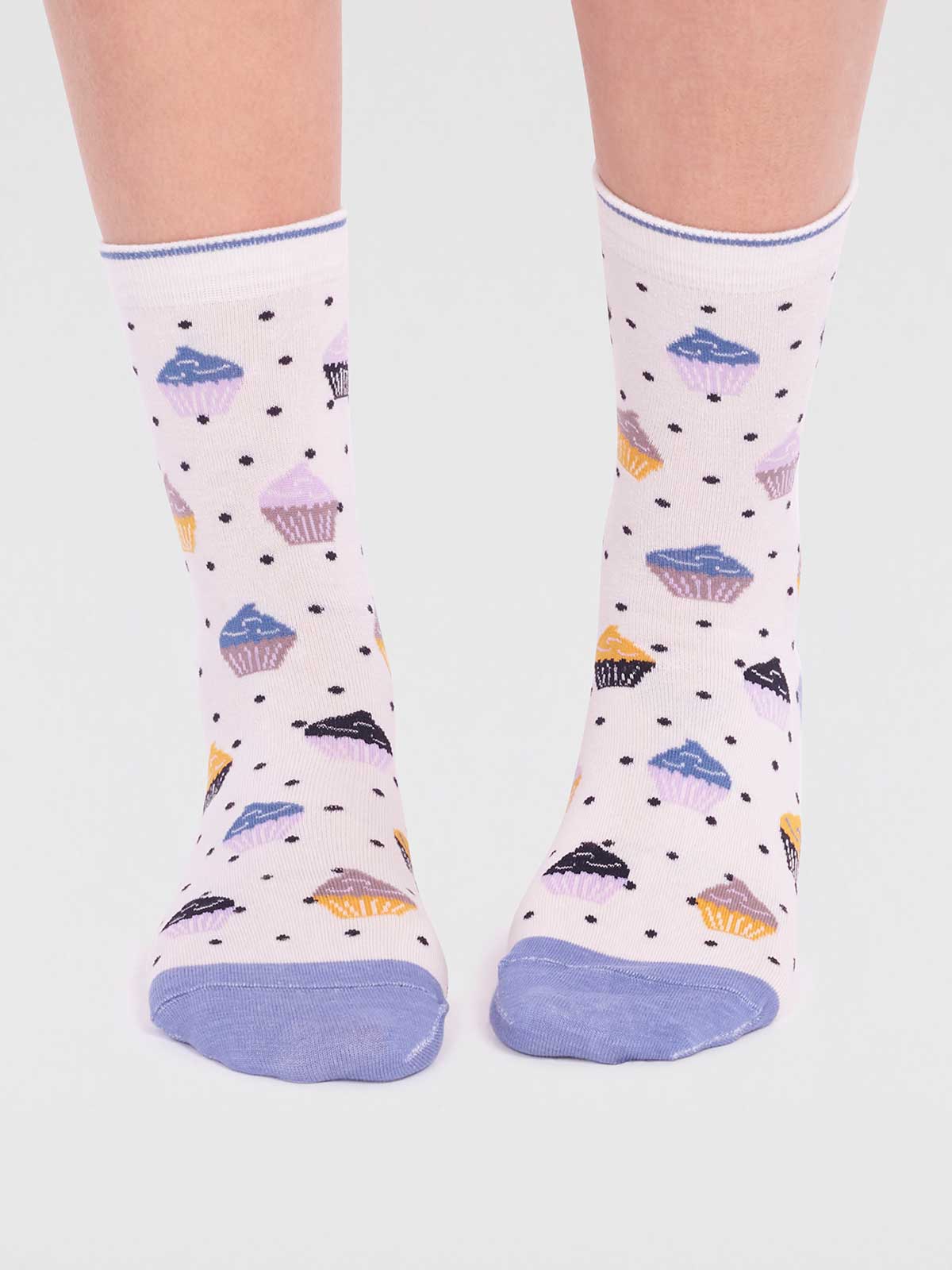Fiona Organic Cotton Afternoon Tea Sock Box - Multi