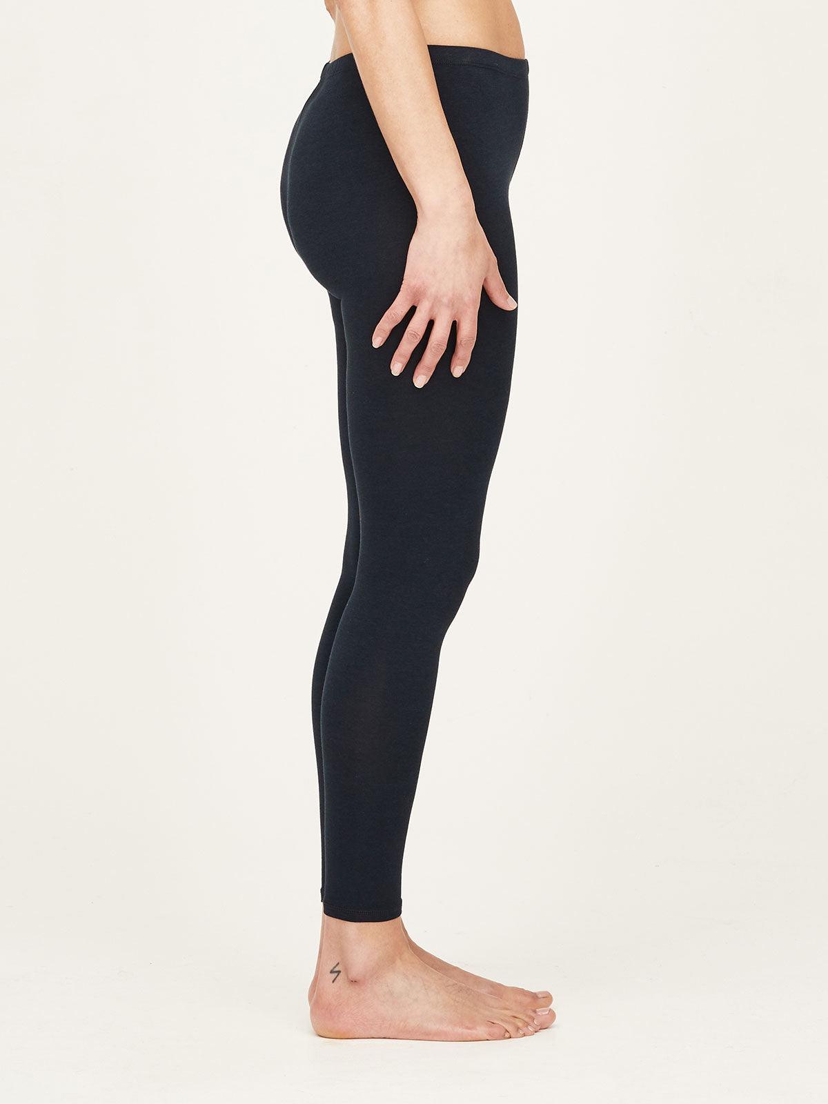 Essential Organic Cotton Leggings - Navy