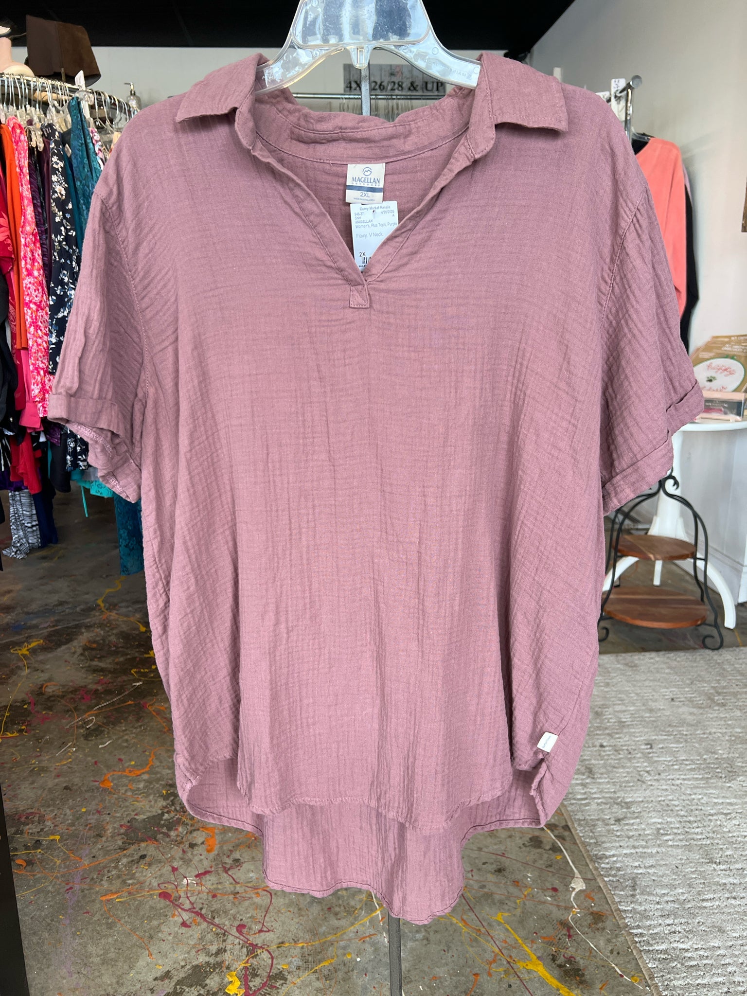 MAGELLAN Plus Tops Size 2X Shirt
