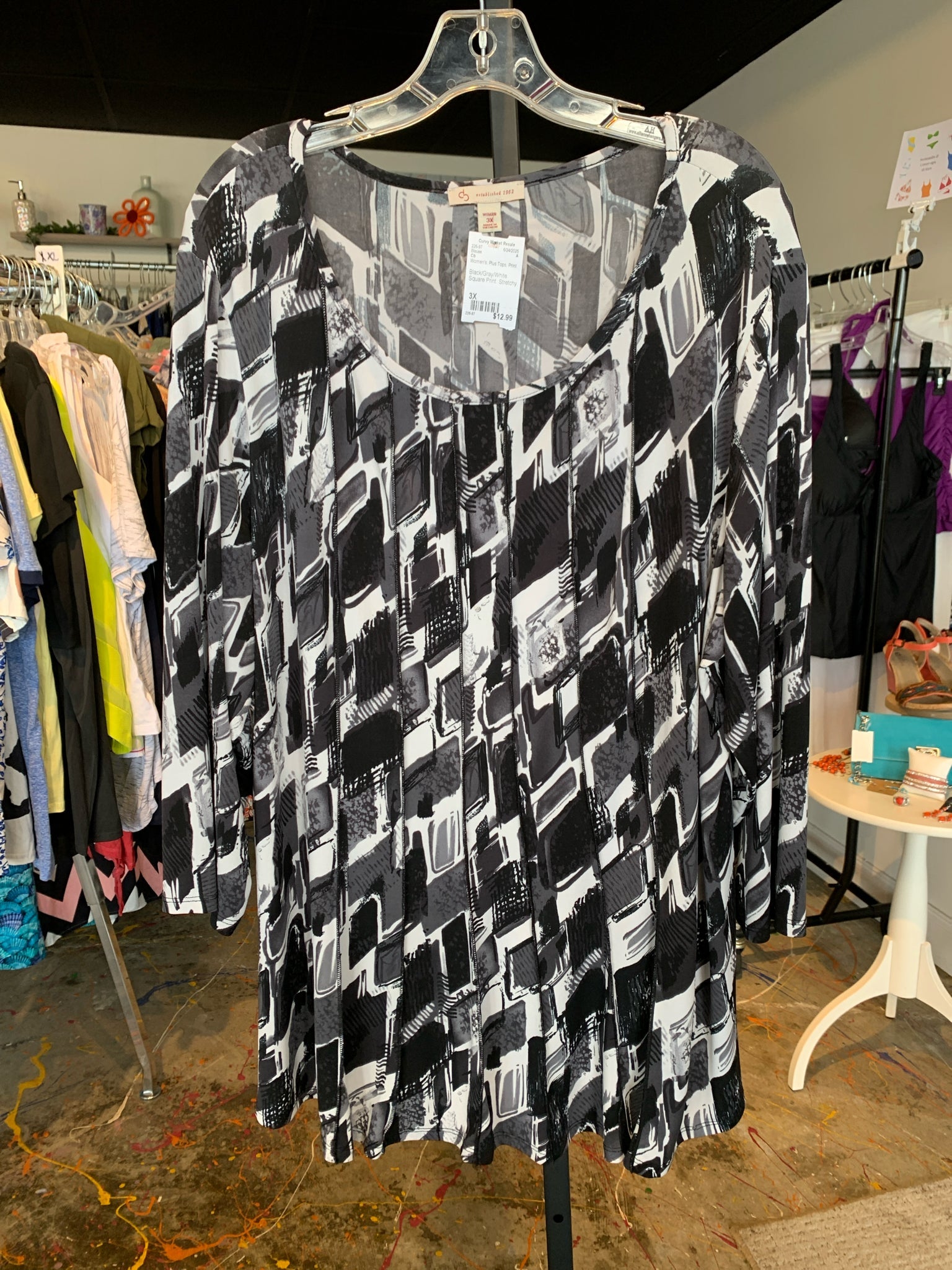 Cb Plus Tops Size 3X Blouse