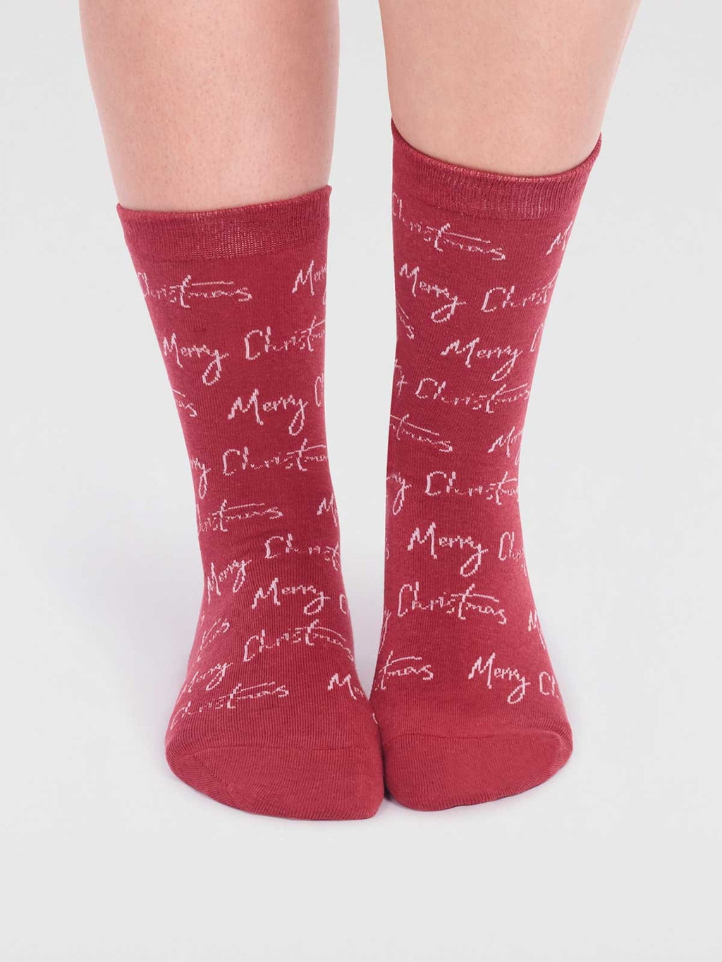 Carole Organic Cotton Christmas Sock Box - Multi