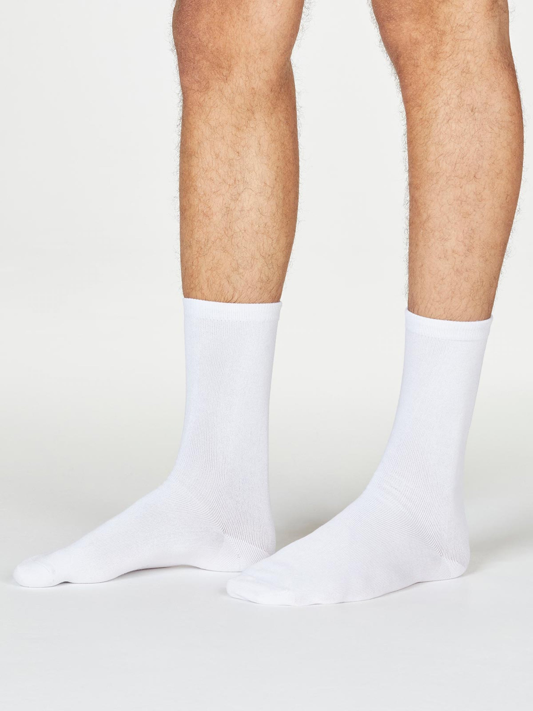 Jimmy Bamboo Socks - White