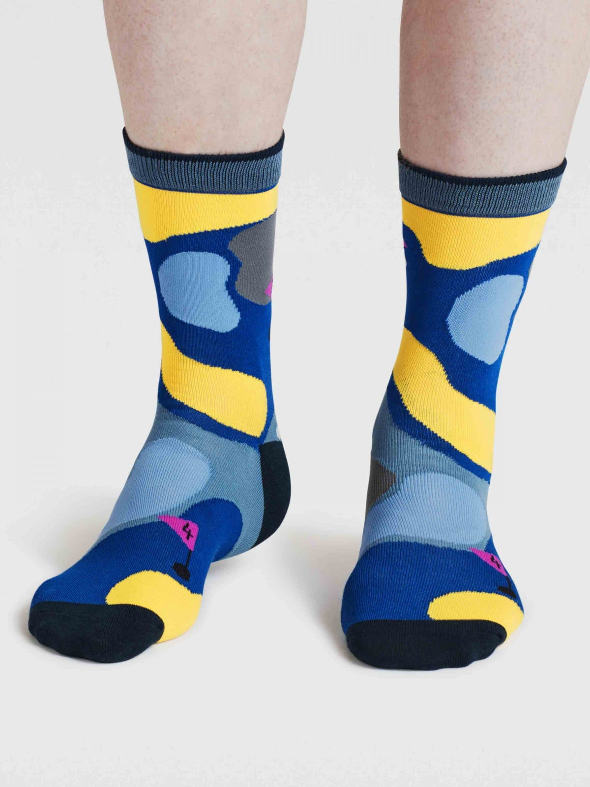Kinley Golf Course Bamboo Socks - Cobalt Blue