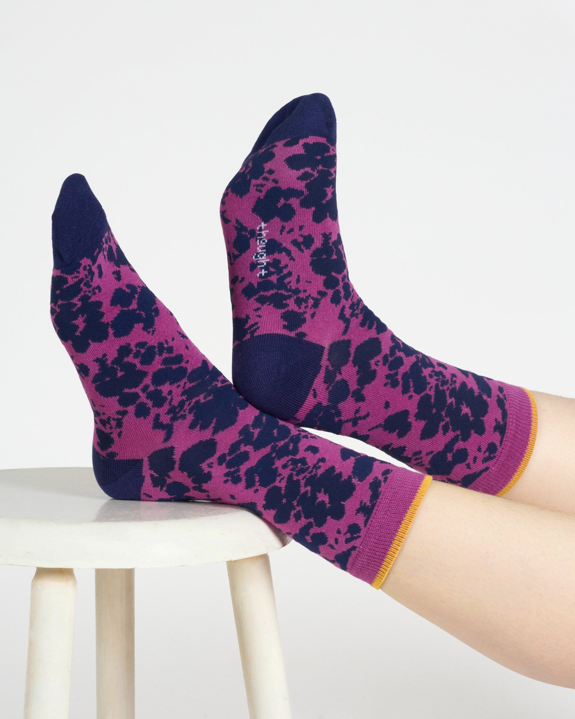 Floral Bamboo Gift Box of 4 Socks - Multi