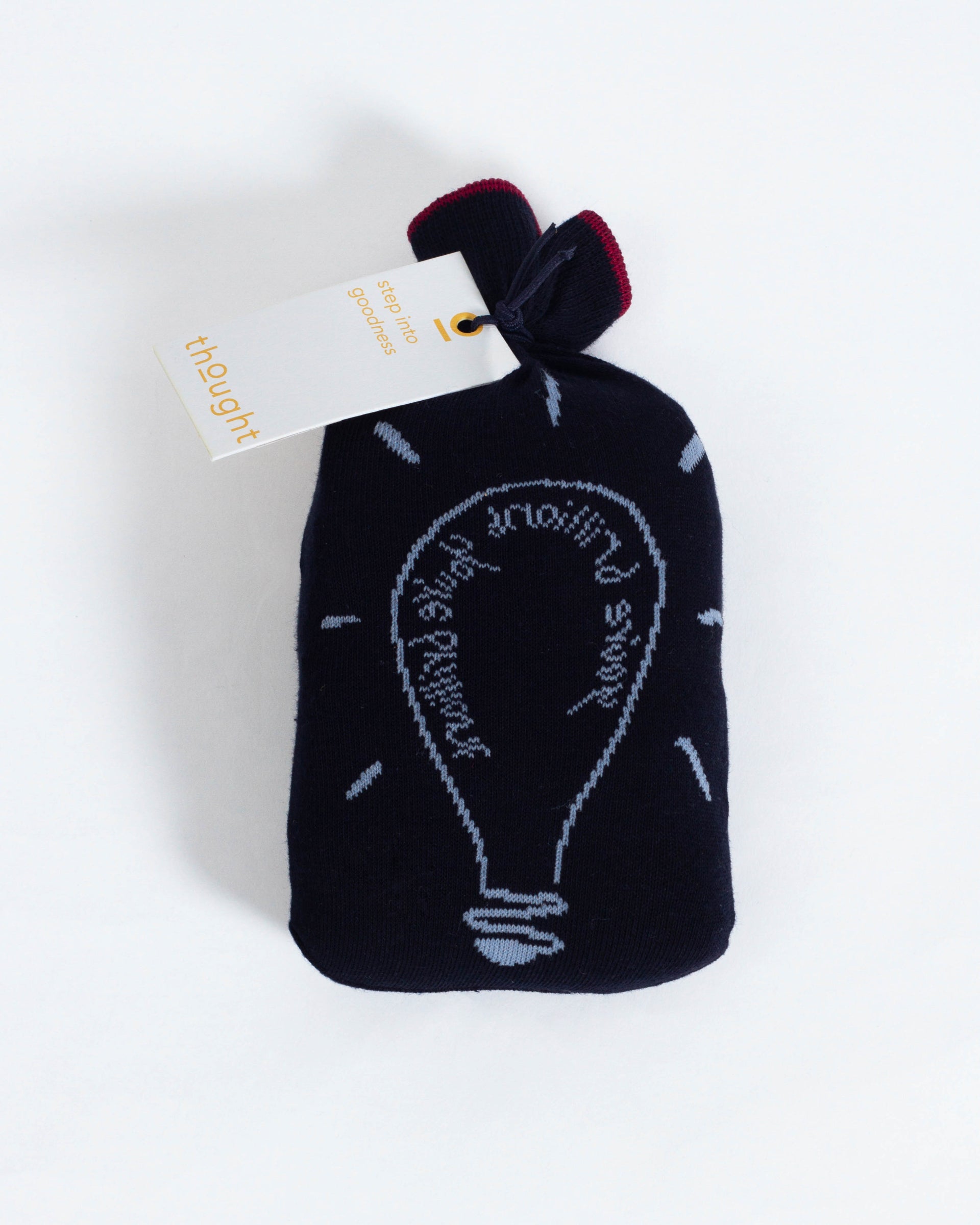 Mathematician Bamboo 2 Socks in a Bag - Grey/Navy